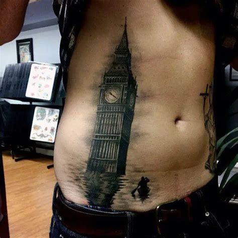 tatuajes para hombres en el abdomen|Tatuaje hombre abdomen